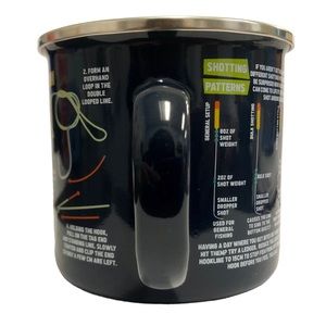 Gift Republic Fishing Guide Enamel Mug